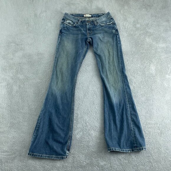 Bare Denim Womens Blue Jeans Size 29x33 Bootcut 100% Cotton 1366 - Picture 1 of 11